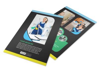 Commercial Office Cleaning Flyer Template 3 preview