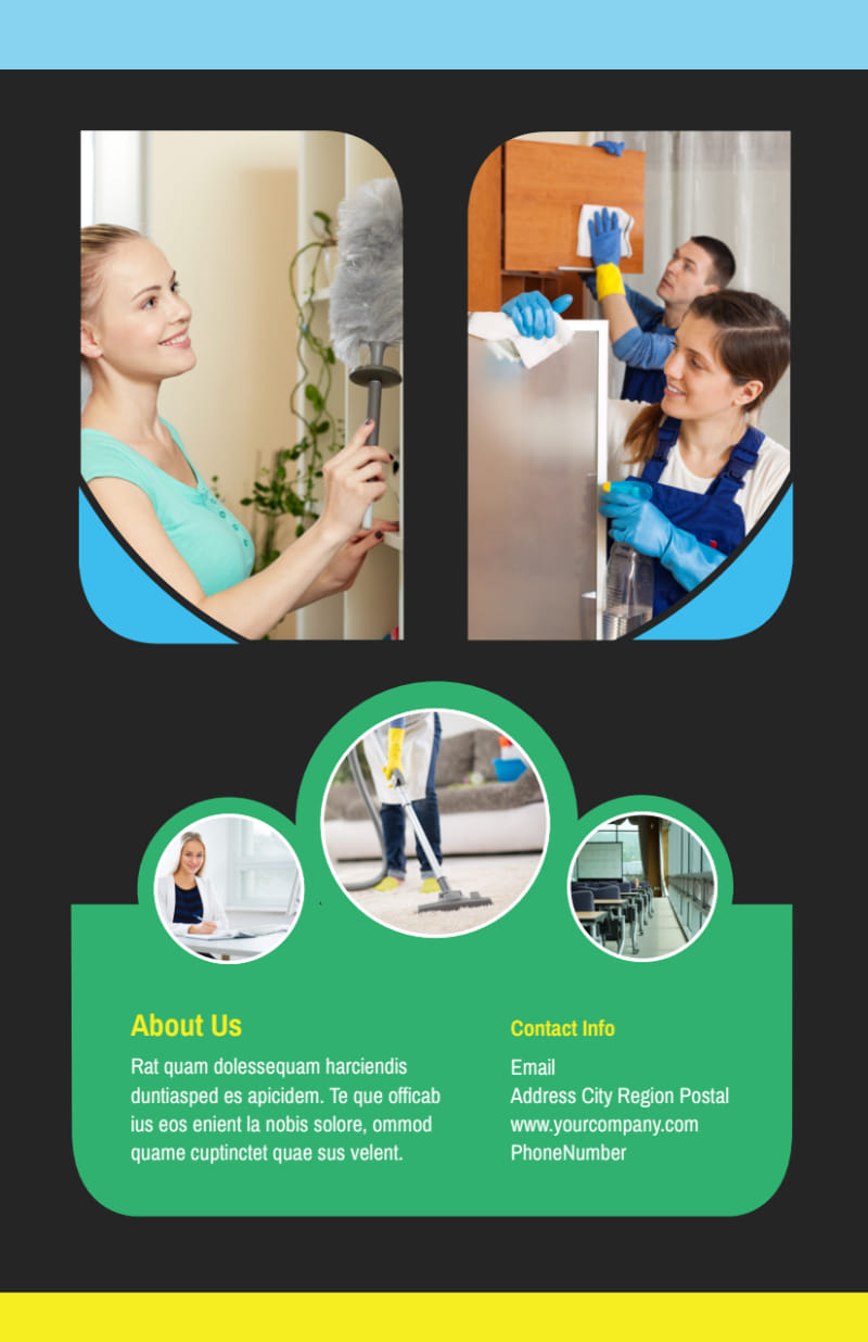 Image 5 for Commercial Cleaning Flyer Templates