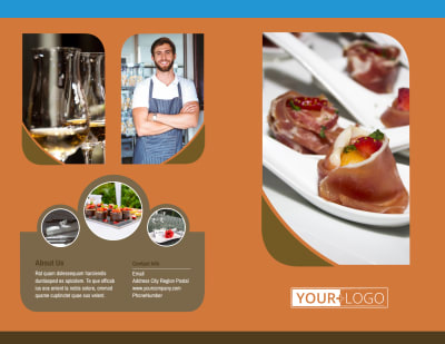 Catering Service Brochure Template Preview 1