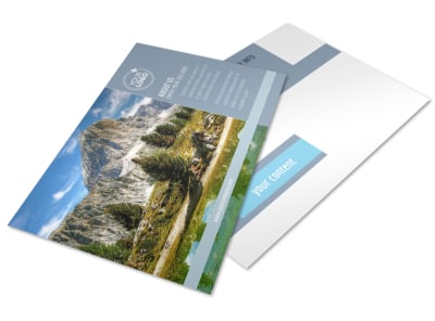 General Photography 2 Postcard Template preview