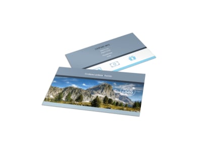 General Photography 2 Business Card Template preview