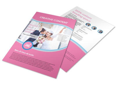 Wedding Photography Flyer Template preview
