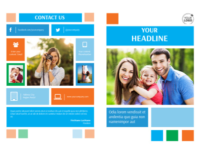 Family Photography Brochure Template Preview 1