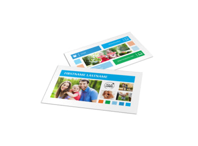 Family Photography Business Card Template preview
