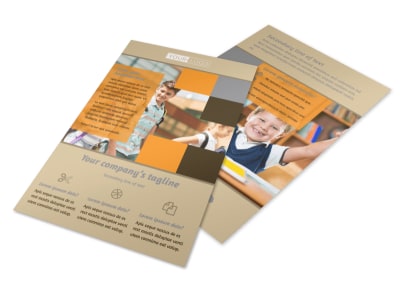 Back To School Flyer Template 3 preview