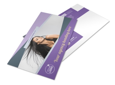 Photography Portfolio Postcard Template preview