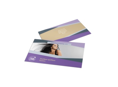 Photography Portfolio Business Card Template preview