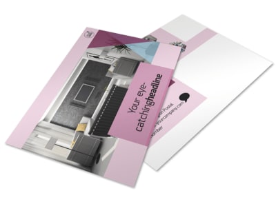 Apartment Living Postcard Template 2 preview