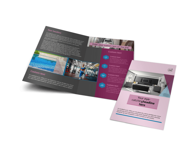 Apartment Living Brochure Template Preview 1