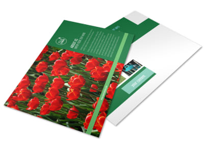 Farm & Garden Supplies Postcard Template preview