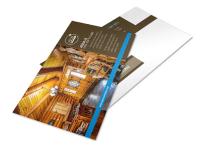 Log & Timber Frame Homes Postcard Template 2 preview