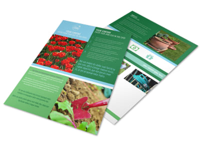 Farm & Garden Supplies Flyer Template preview