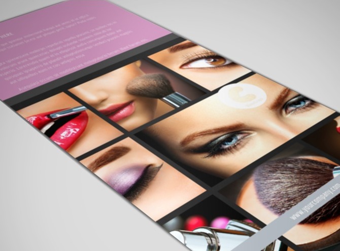 makeup artist flyers