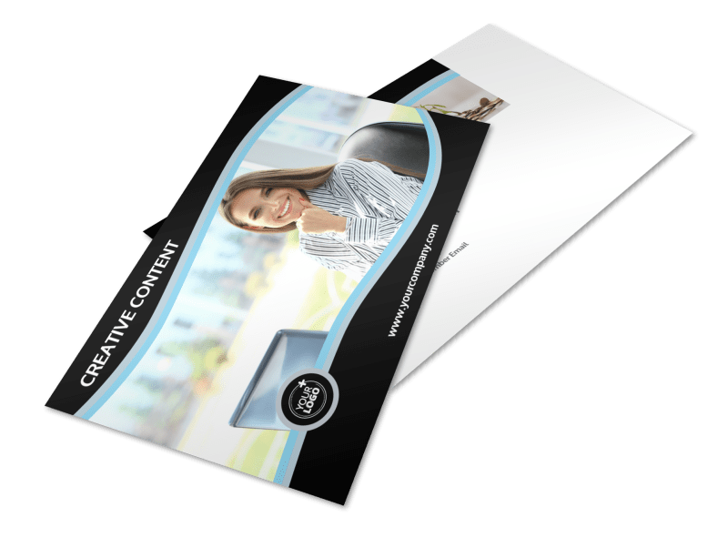 Tax Consultants Postcard Template Preview 1