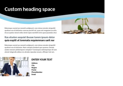 Tax Consultants Postcard Template Preview 2