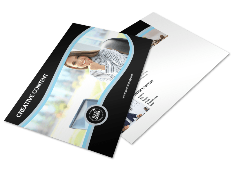 Tax Consultants Postcard Template Preview 1