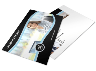 Accounting & Tax Services Postcard Template preview