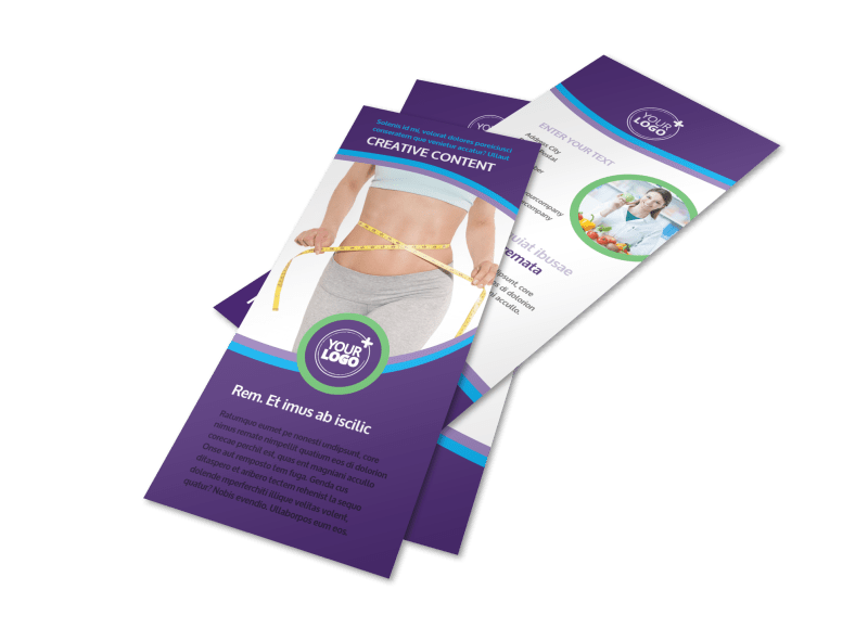 Weight Loss Clinic Flyer Template Preview 1