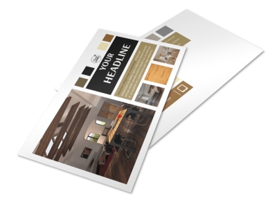 Hardwood Floors Postcard Template 2 preview
