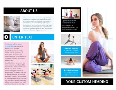 Yoga Class Brochure Template Preview 2