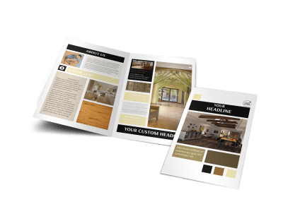 Flooring Brochures Template Preview