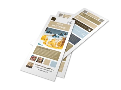Fine Pastries Catering Flyer Template 2 preview