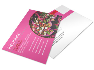 Flower Shop Postcard Template 2 preview