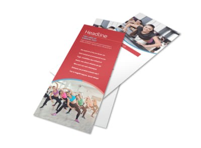 Adult Aerobics Class Flyer Template 2 preview