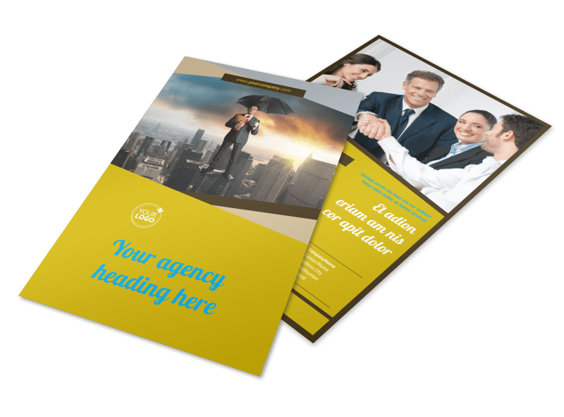 Business Insurance Flyer Template Preview 1