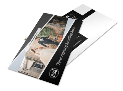 Wedding Video Service Postcard Template 2 preview