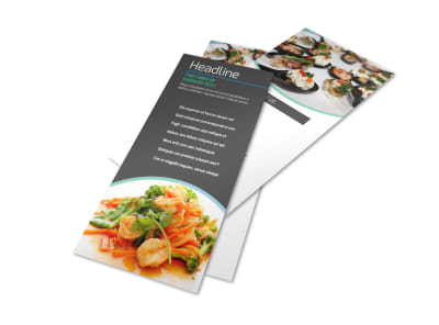Fine Dining Catering Flyer Template 2 preview