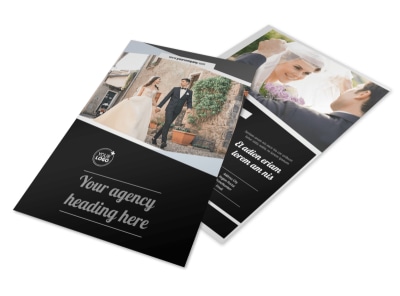 Wedding Video Service Flyer Template 3 preview