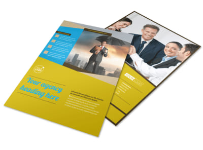 Business Insurance Flyer Template preview