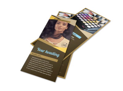 makeup artist flyers