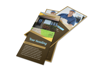 Window & Door Repair Flyer Template 2