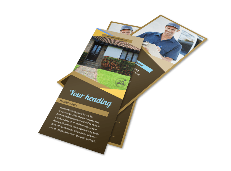 Window & Door Repair Flyer Template 2