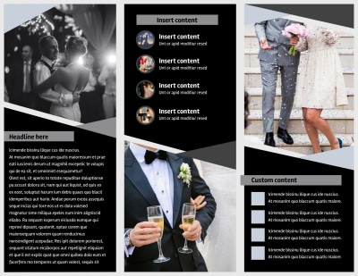 Wedding Video Service Brochure Template Preview 2