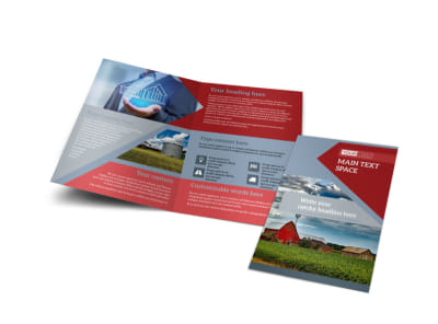 Farmers Insurance Bi-Fold Brochure Template preview