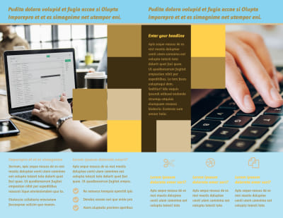 IT Consultants Brochure Template Preview 2