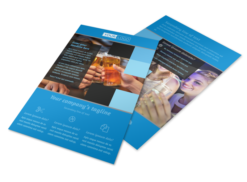 Party Bus Flyer Template Preview 1