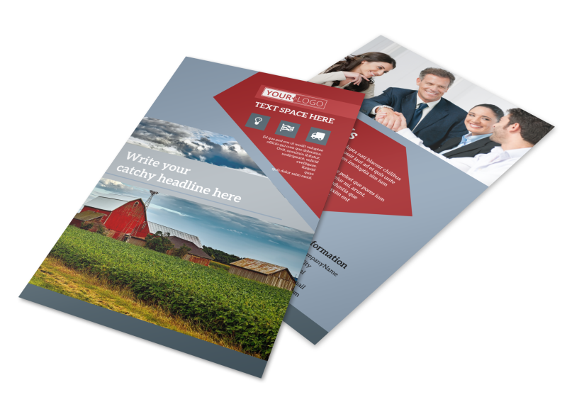 Farmers Insurance Flyer Template 3