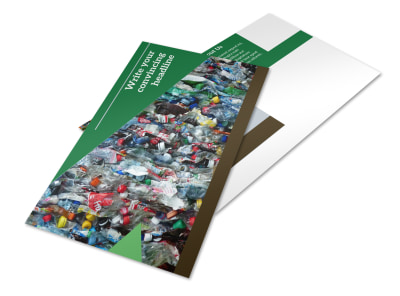 Litter & Recycling Center Postcard Template 2 preview