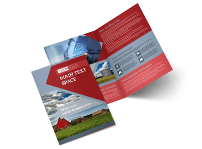 Farmers Insurance Bi-Fold Brochure Template 2 preview