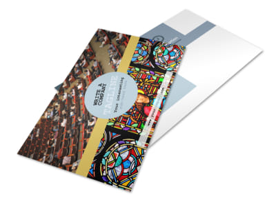 Church Event Postcard Template 2 preview