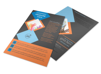 Outreach program Flyer Template 3 preview