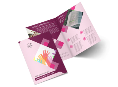 Church Fundraiser Bi-Fold Brochure Template 2 preview