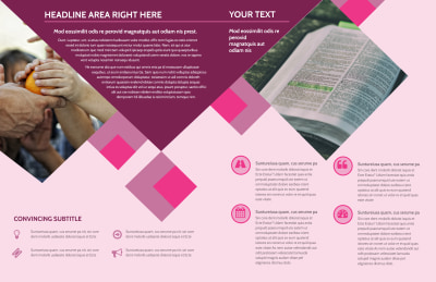 Church Fundraiser Brochure Template Preview 2