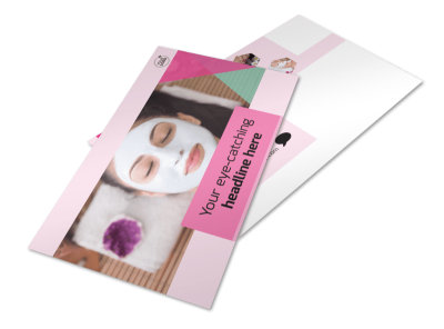 Health & Beauty Spa Postcard Template 2 preview
