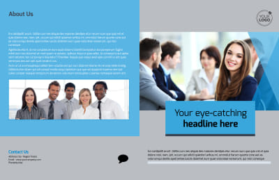Business Banking Brochure Template Preview 1