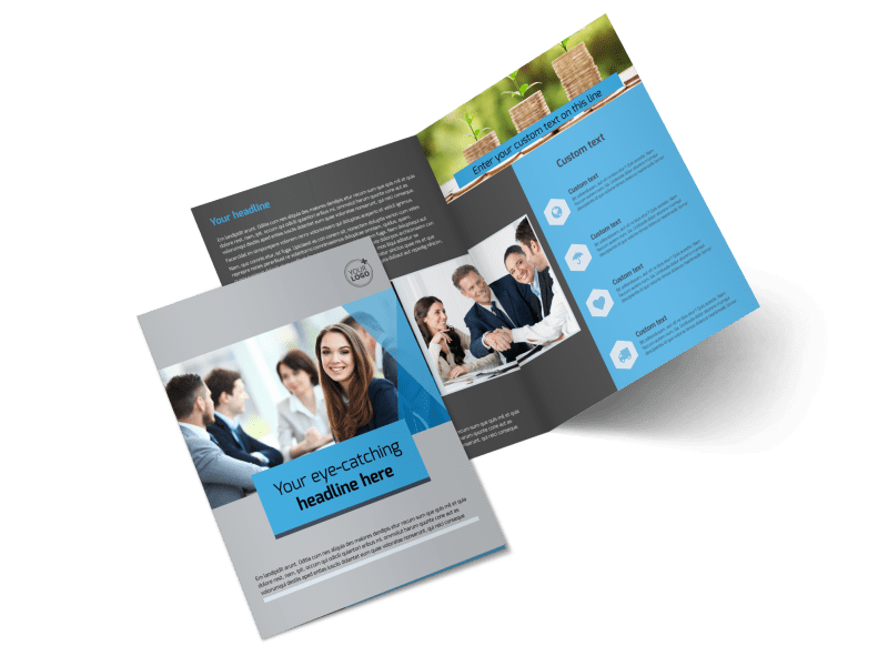 Business Banking Brochure Template Preview 1